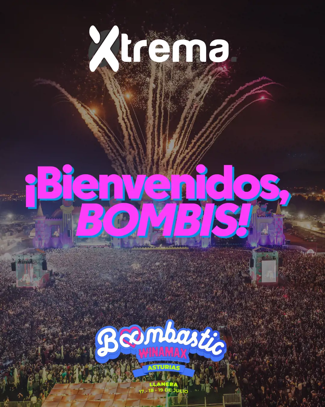 Arranca Boombastic Winamax Asturias 2025. ¡Bienvenidos, BOMBIS!