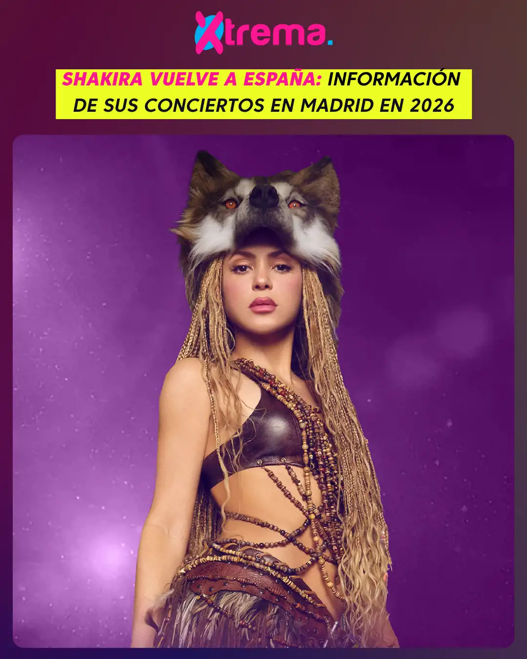 Shakira vuelve a España: Información de sus conciertos en Madrid en 2026